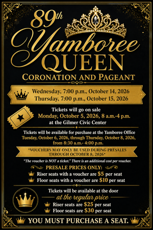 89th Yamboree Coronation Flyer