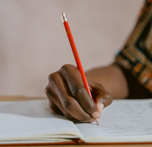 Boy Writing