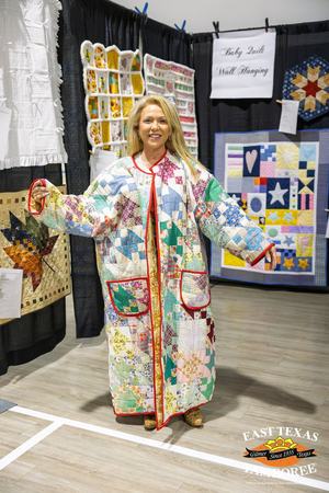 President dons lovely winter frock