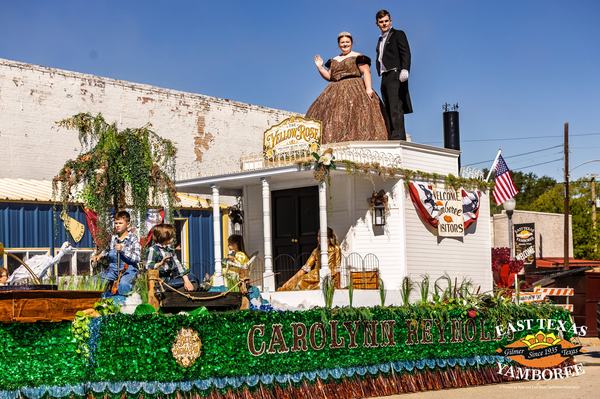 89th Yamboree Queen's Parade Lady Carolynn's Float